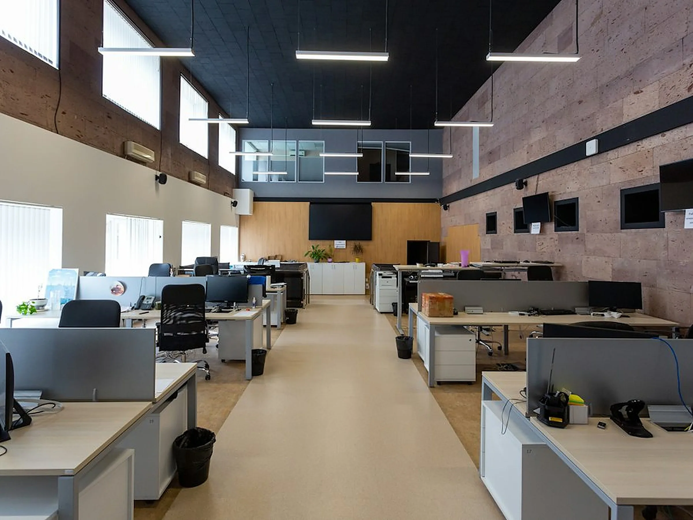Modern commercial office interior